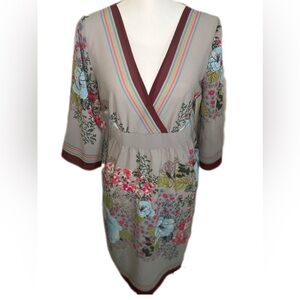 Old Navy Floral Boho Midi Dress – Size Large